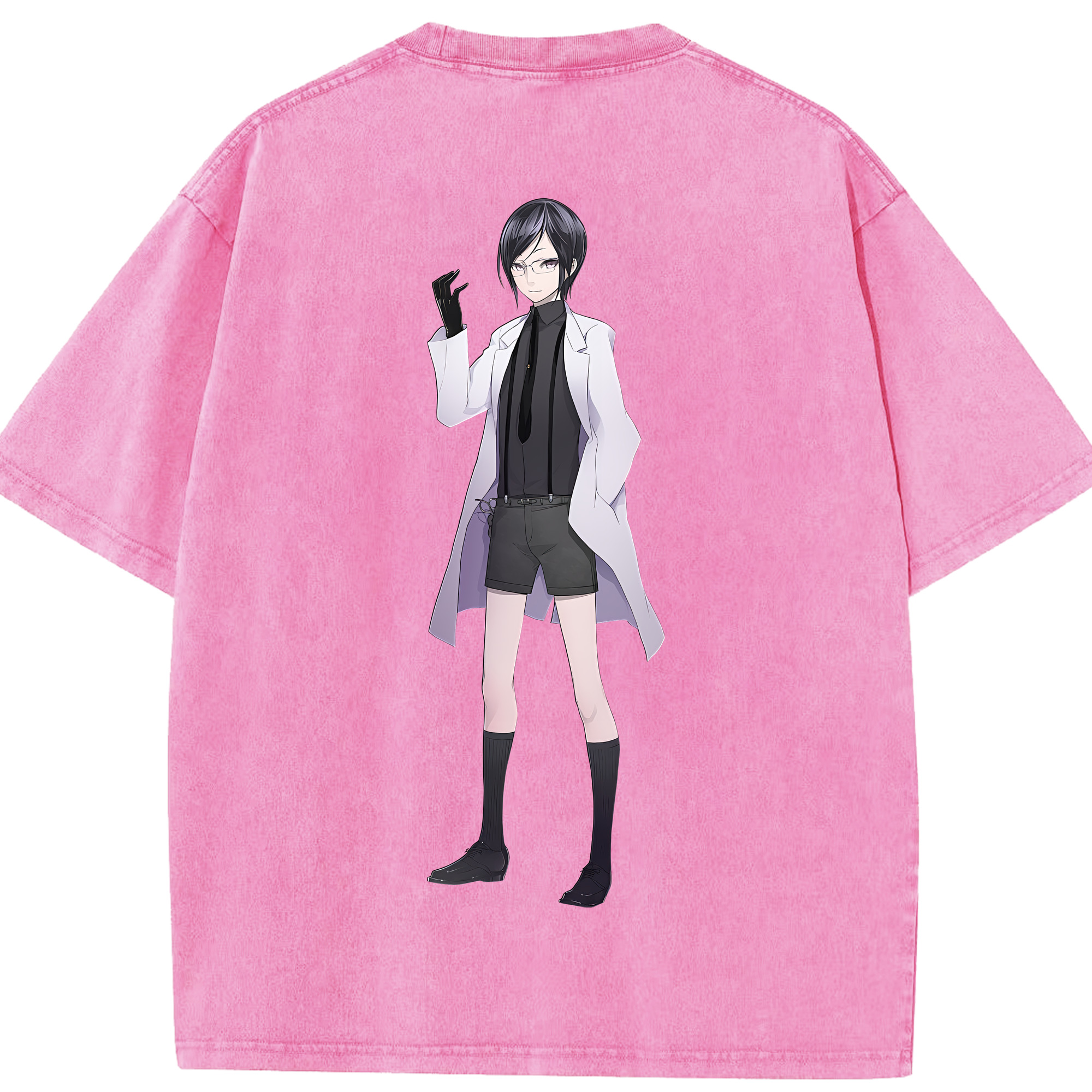 （画像用） 刀剣乱舞 Touken Ranbu 綿100% ヴィンテージ風 半袖Tシャツ（背面プリント）